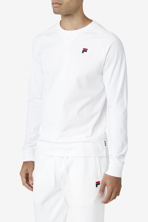 White Flynn Long Sleeve Tee Fila