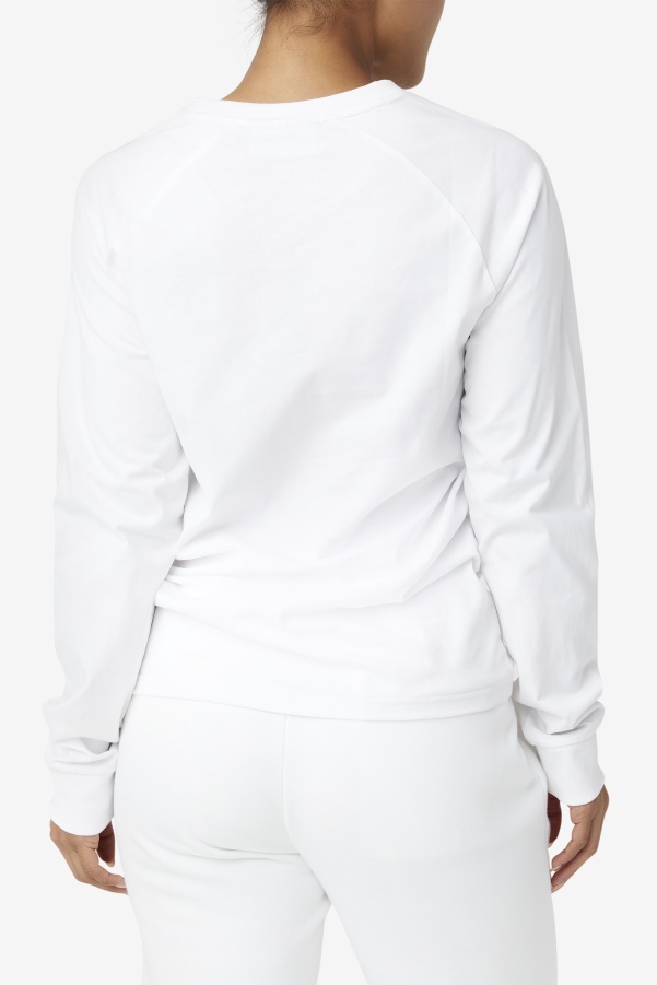 White Flynn Long Sleeve Tee Fila