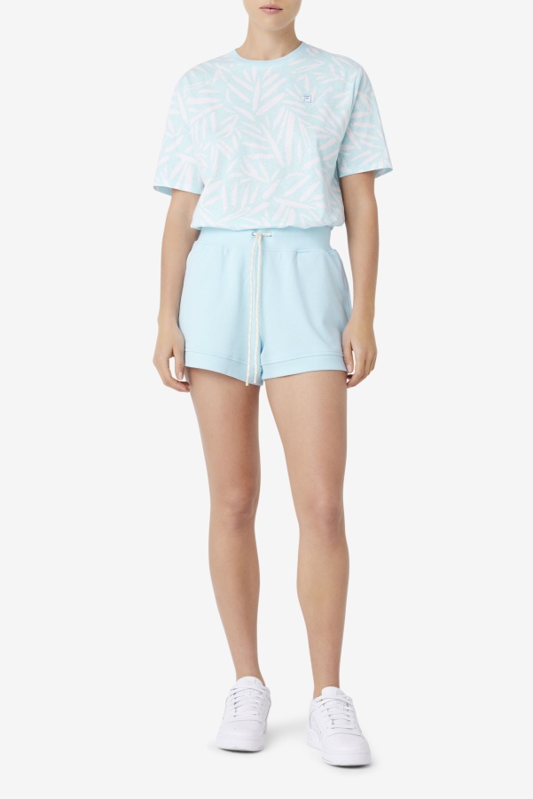 Fila Evangeline Terry Short Blue