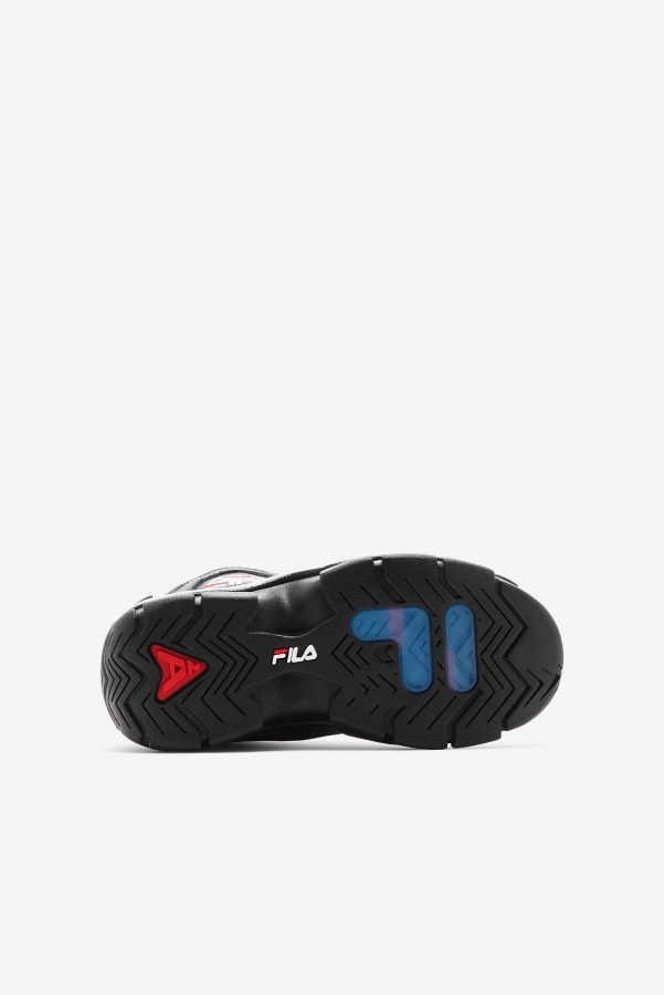 Fila Black/White/Red Little Kids' Grant Hill 2 25th Anniversary Edition