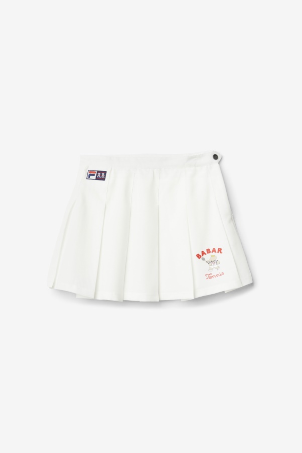 FILA X RB Babar Lovell Skirt White Fila
