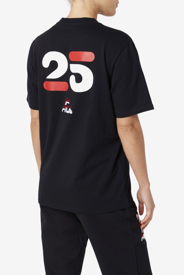 Grant Hill Cormac Tee Black Fila