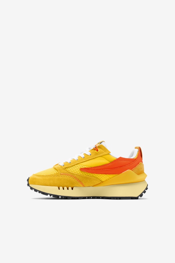 Fila Little Kids' Renno N-Generation Lemon/Red Orange/Yellow