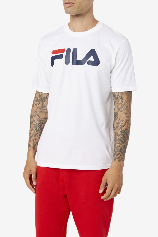 Fila White Men's Eagle Tee
