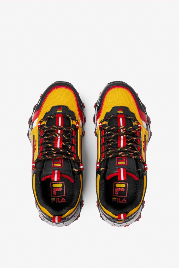 Fila Big Kids' Oakmont Tr Gold/Black/Red