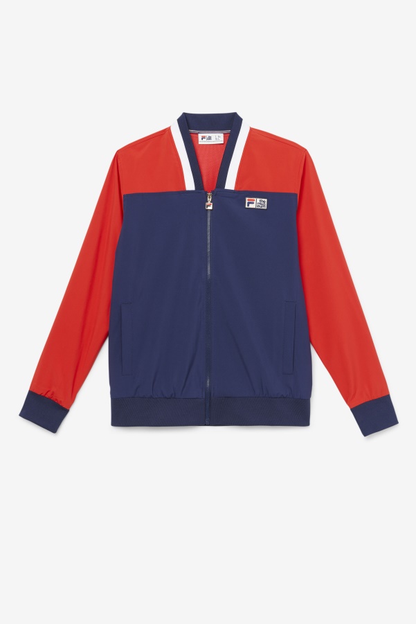 Peacoat/Red/White FILA x The Museum Track Jacket Fila