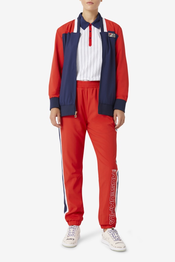 Peacoat/Red/White FILA x The Museum Track Jacket Fila