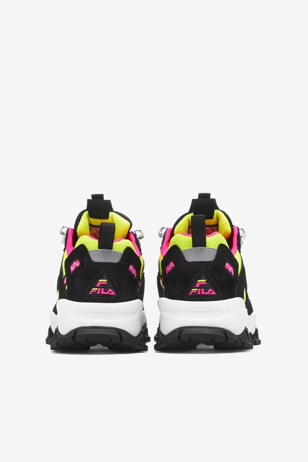 Women's Ray Tracer TR 2 Black/White/Pink Glow Fila