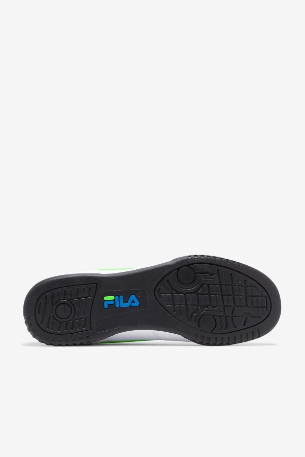 White/Green/Black Men's Original Fitness Fila