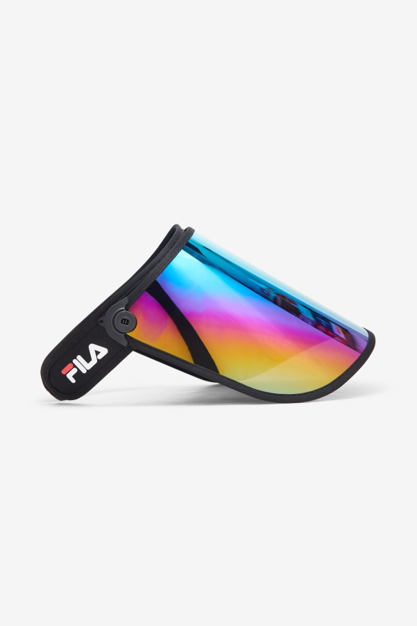 Fila Plastic Face Shield Black/Iridescent