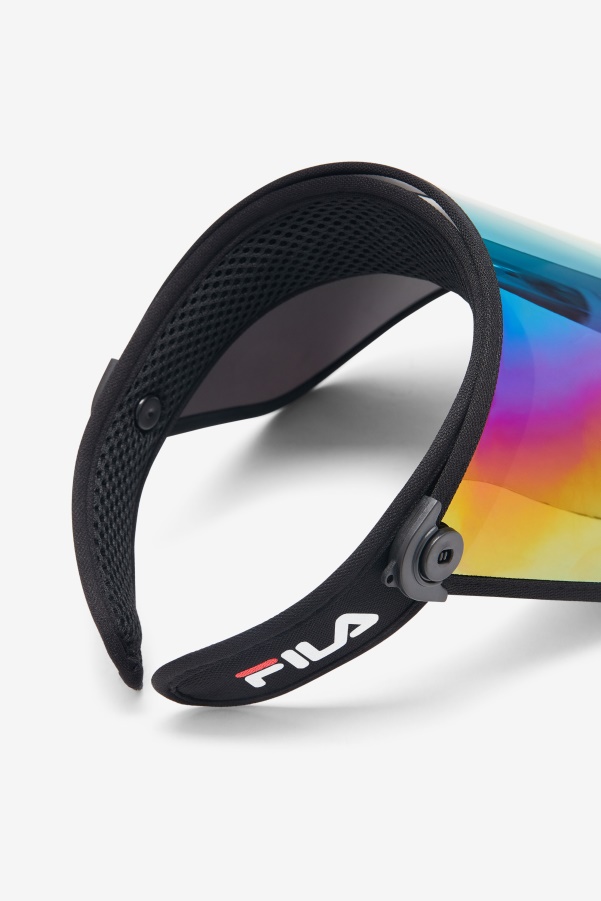Fila Plastic Face Shield Black/Iridescent