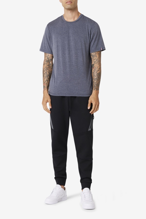 Commuter Tee India Ink Heather Fila