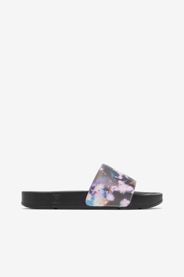 Multi/Black/White Fila Women's Drifter Tie Dye