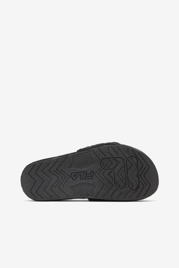 Fila Women's Fuzzy Drifter Black/Red/White