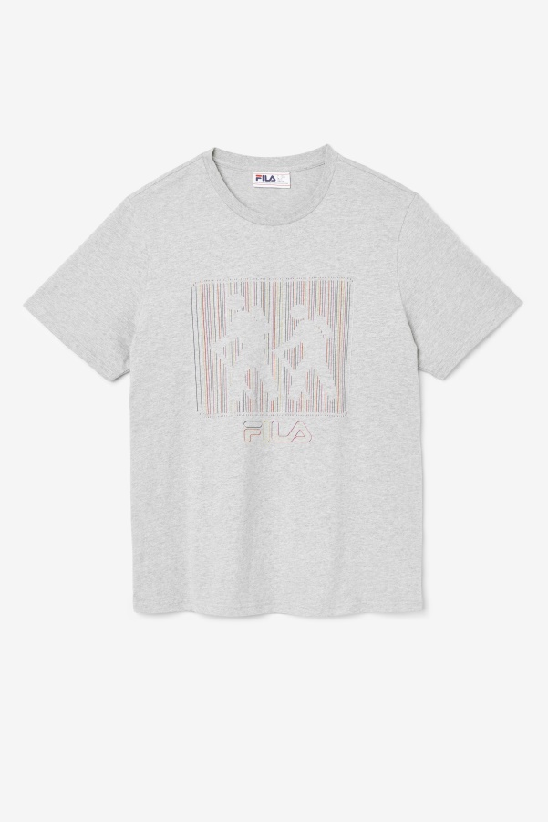 Heather Grey Fila Visuri Tee