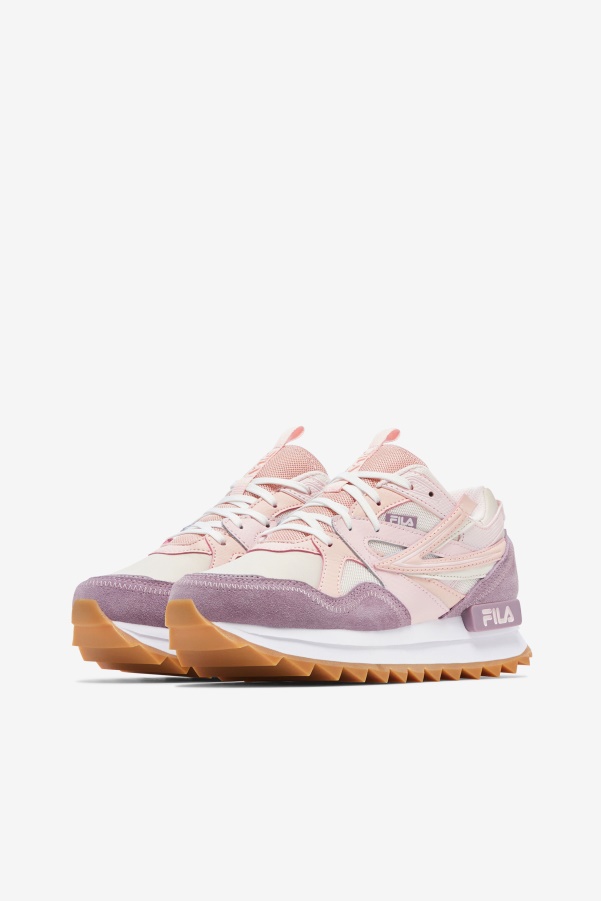Fila Women's Sandenal Orbit Eggnog/Pink/Peach Whip