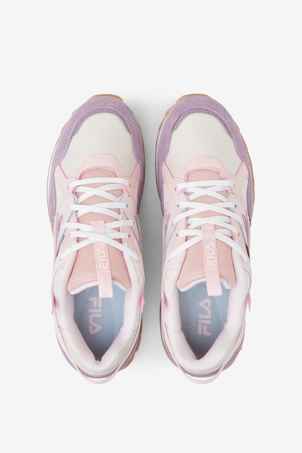 Fila Women's Sandenal Orbit Eggnog/Pink/Peach Whip