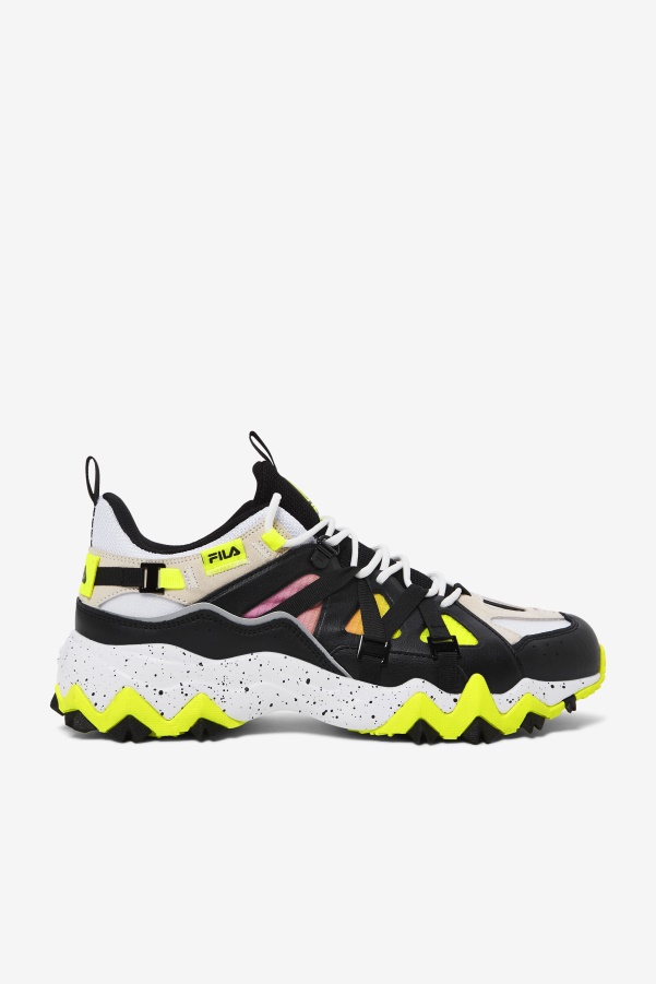 Men's Excursion White/Black/Yellow Fila