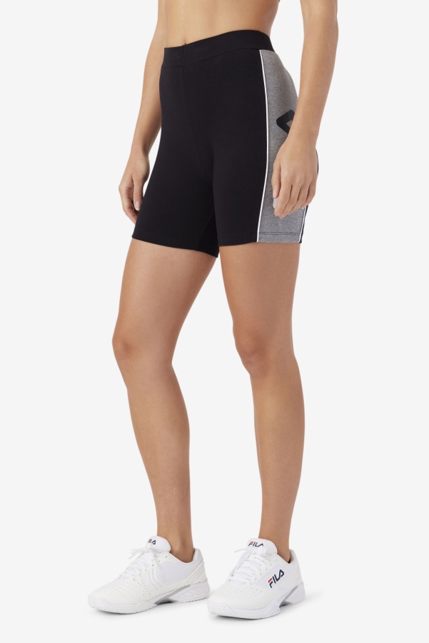 Davina Bike Short Fila Black/Heather/White