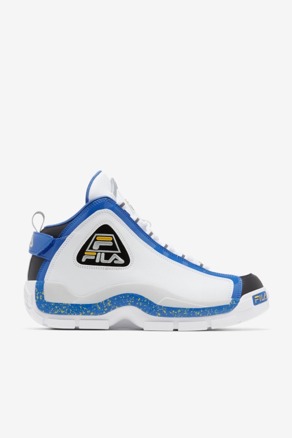 Fila Men's Grant Hill 2 White/Nebulas Blue/Lemon