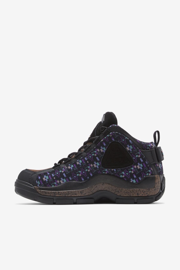 Grant Hill 2 Outdoor Black/Pinecone/Purple Fila