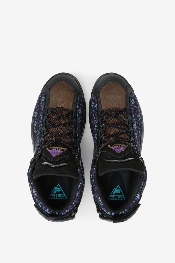 Grant Hill 2 Outdoor Black/Pinecone/Purple Fila