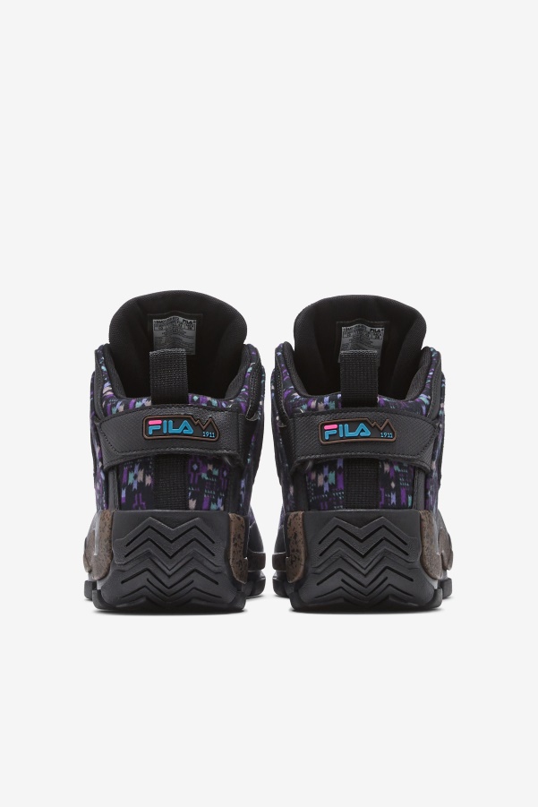 Grant Hill 2 Outdoor Black/Pinecone/Purple Fila