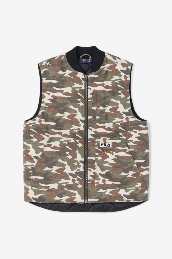 Fila Camo Print/Black 2Pac Vest