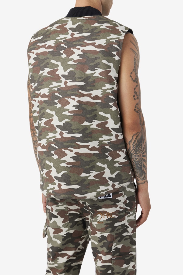Fila Camo Print/Black 2Pac Vest