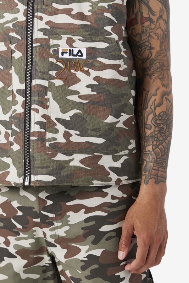Fila Camo Print/Black 2Pac Vest