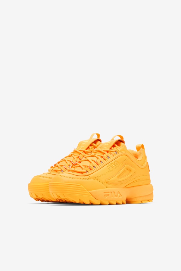Fila Orange Big Kids' Disruptor 2 Premium