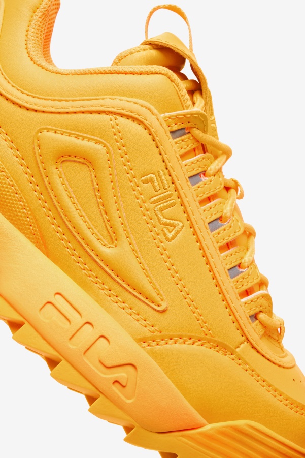Fila Orange Big Kids' Disruptor 2 Premium
