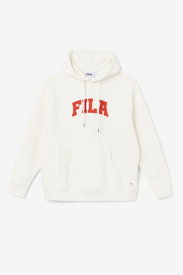 Fila Brook Hoodie Gardenia/Fiery Red