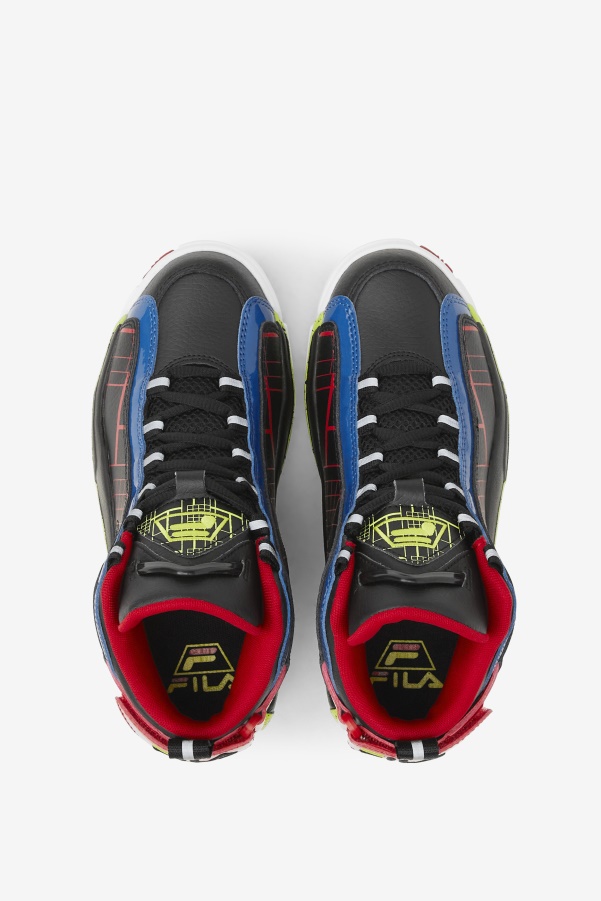 Fila Little Kids' Grant Hill 2 Black/Blue/Red