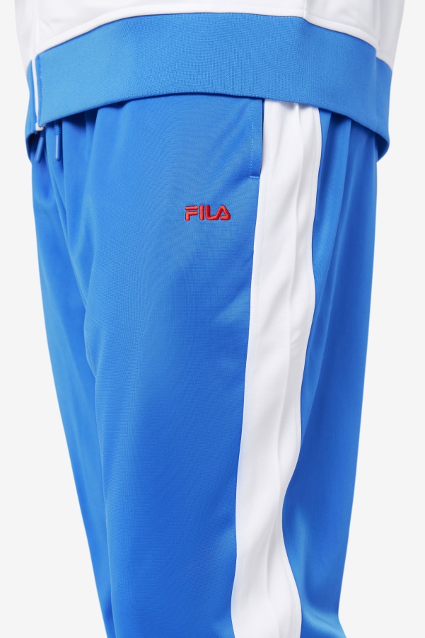 Ecuador Track Pant Blue/White/Fiery Red Fila