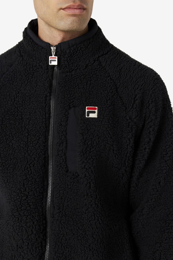 Black Fila Yuri Jacket
