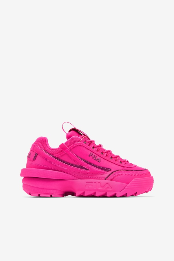 Women's Disruptor 2 Exp Fila Pink Glo/Festival Fuchsia