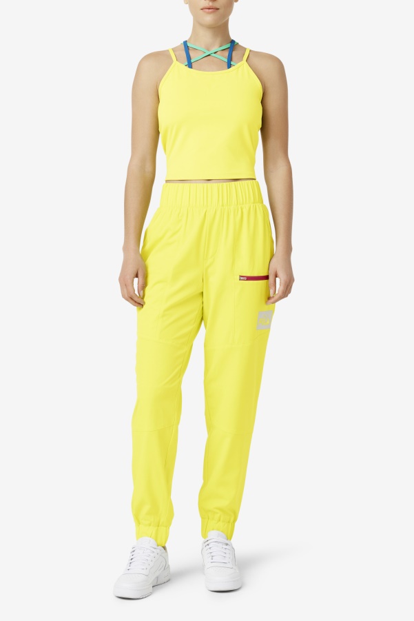 Cecillia Strappy Tank Fila Sulphur