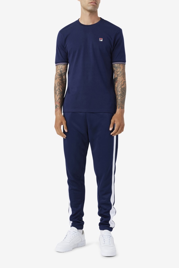 Caleb Crew Fila Navy