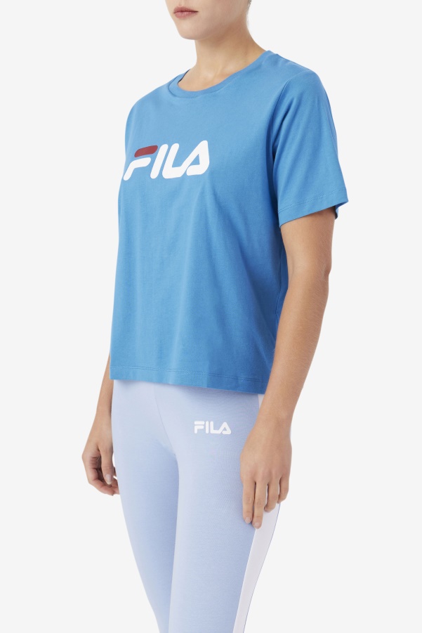 Fila Thea Tee Vallarta Blue/White/Rhubarb