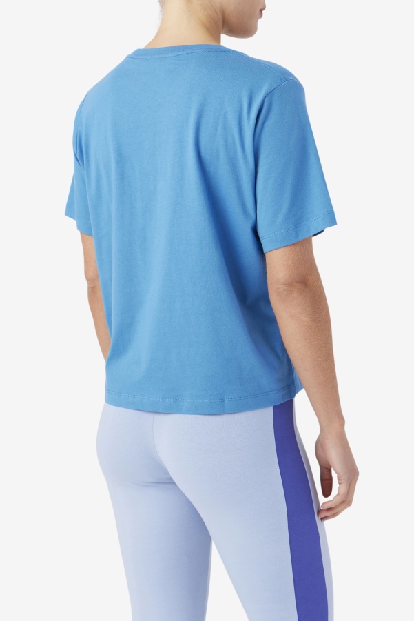 Fila Thea Tee Vallarta Blue/White/Rhubarb