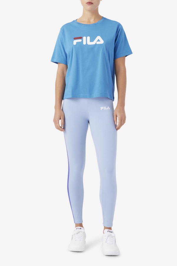 Fila Thea Tee Vallarta Blue/White/Rhubarb