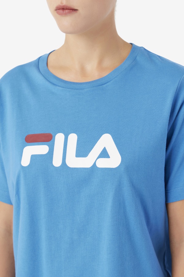Fila Thea Tee Vallarta Blue/White/Rhubarb