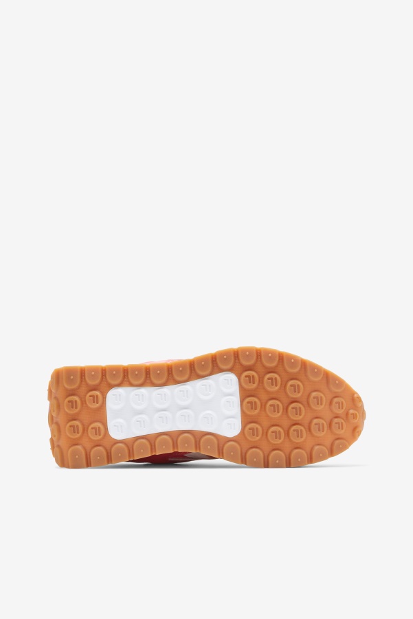 Women's Sandenal Fila White/Orange/Cayenne