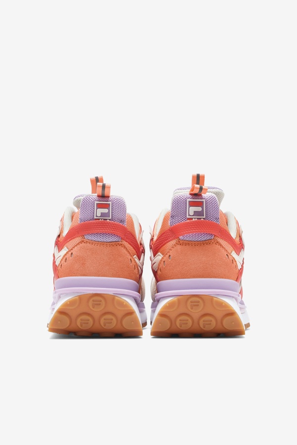 Women's Sandenal Fila White/Orange/Cayenne