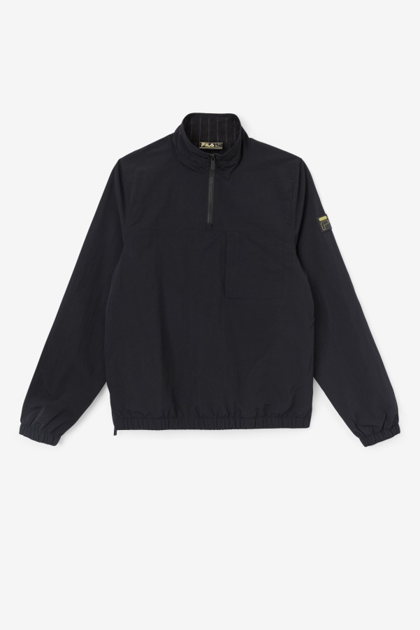 Magnus 1/4 Zip Track Jacket Black Fila