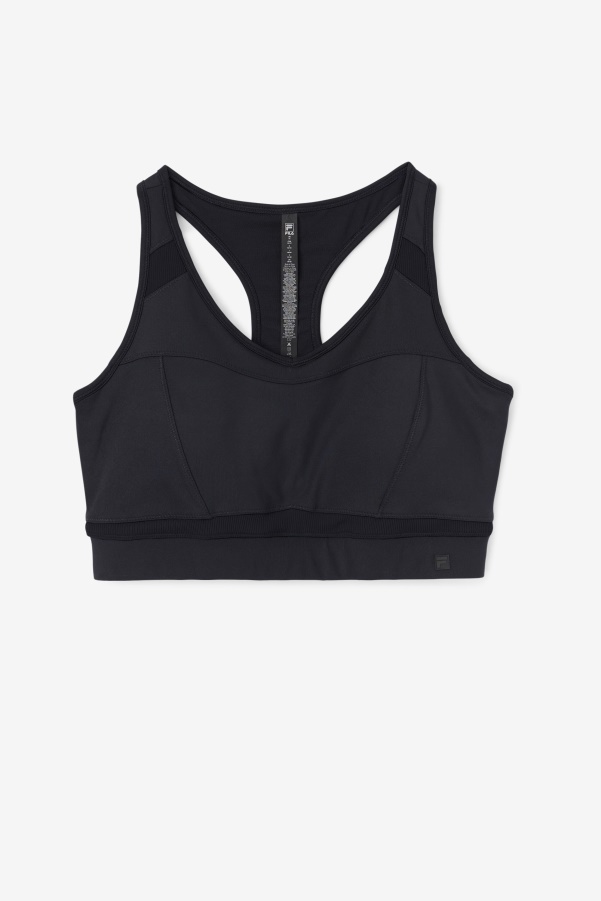 Fila Uplift Racerback Sports Bra Black