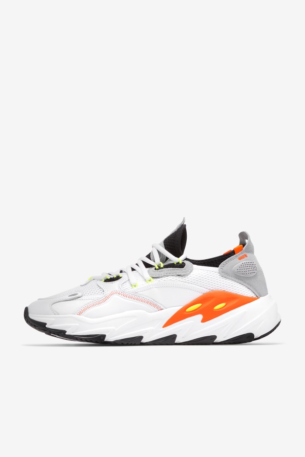 White/Black/Orange Men's Ray Tacer Evo 2 Fila