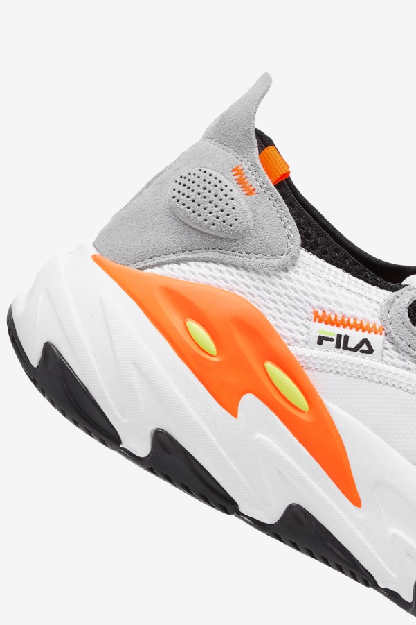 White/Black/Orange Men's Ray Tacer Evo 2 Fila