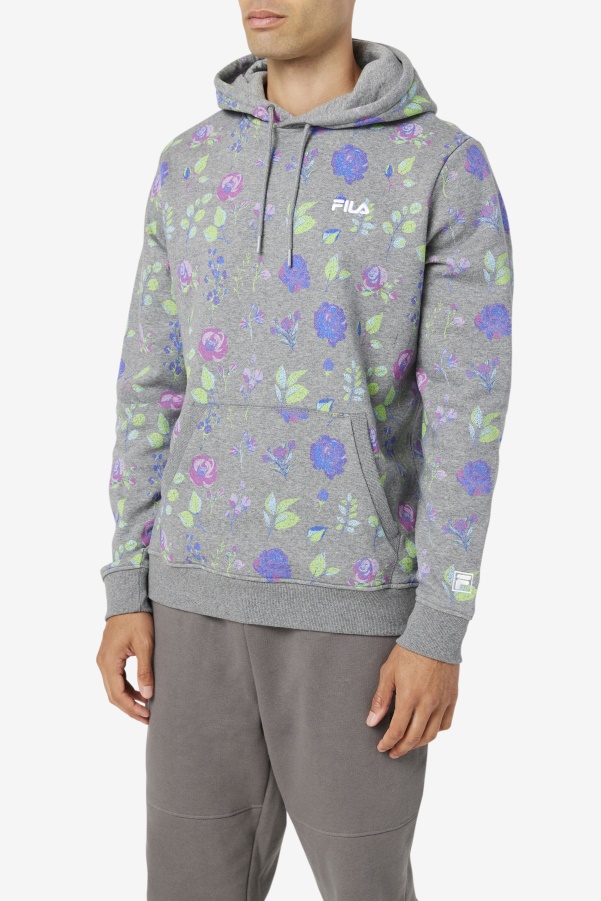 Ashokane Hoodie Fila Heather/Floral Print